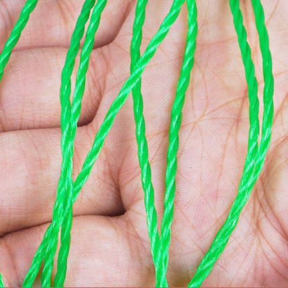 Portable Foldable Hand Casting Fishing Net With Rope