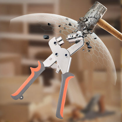 Eyelet Pliers For Tarpaulins Complete Grommet Punch Kit